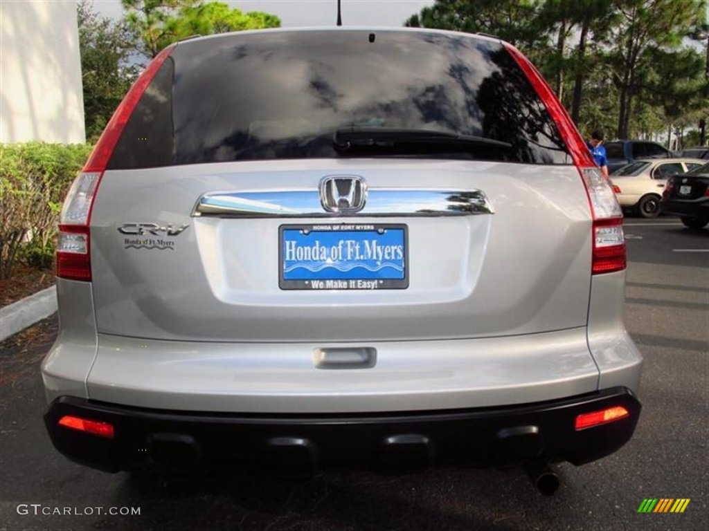 2009 CR-V EX - Alabaster Silver Metallic / Gray photo #4