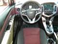 Jet Black/Sport Red 2012 Chevrolet Cruze LT/RS Dashboard