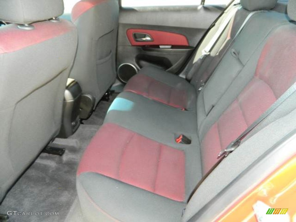 2012 Chevrolet Cruze LT/RS Rear Seat Photo #72982689