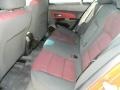 Jet Black/Sport Red Rear Seat Photo for 2012 Chevrolet Cruze #72982689