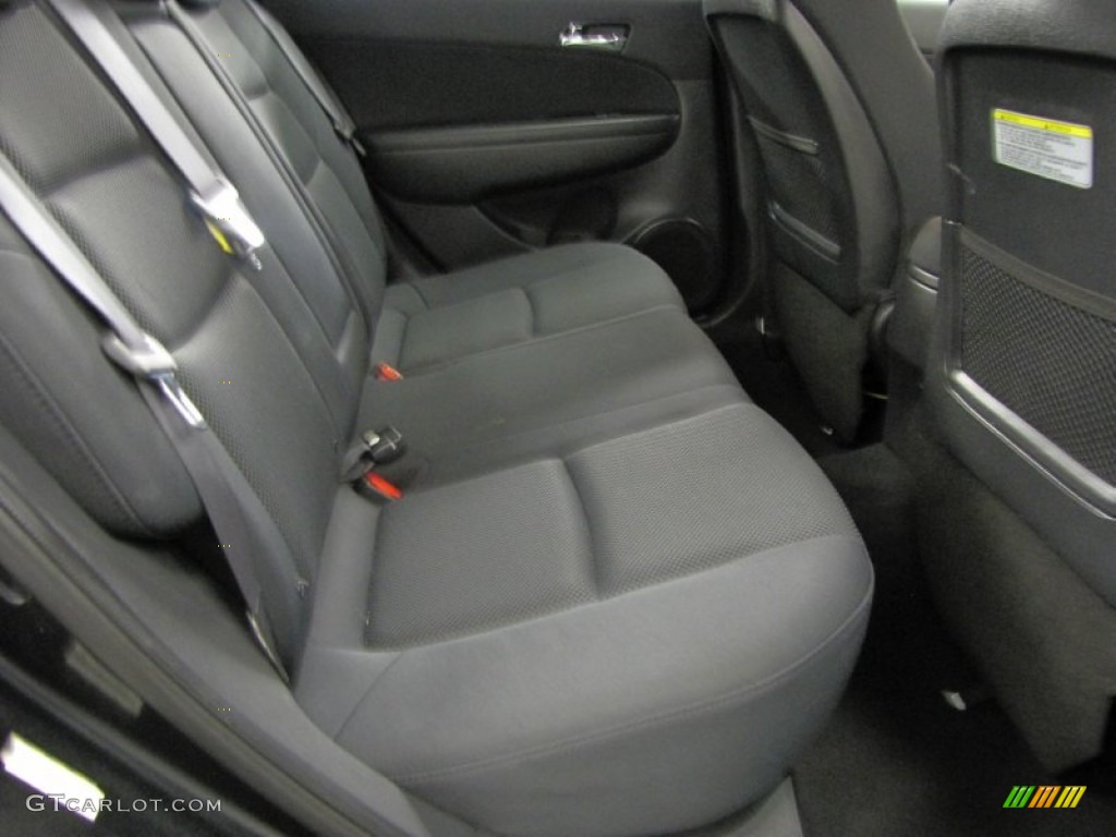 2009 Elantra Touring - Black Pearl / Black photo #11