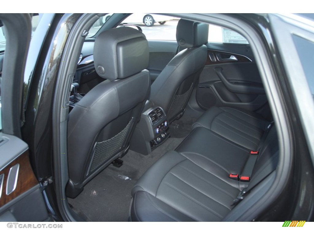 2013 Audi A6 3.0T quattro Sedan Rear Seat Photo #72984045