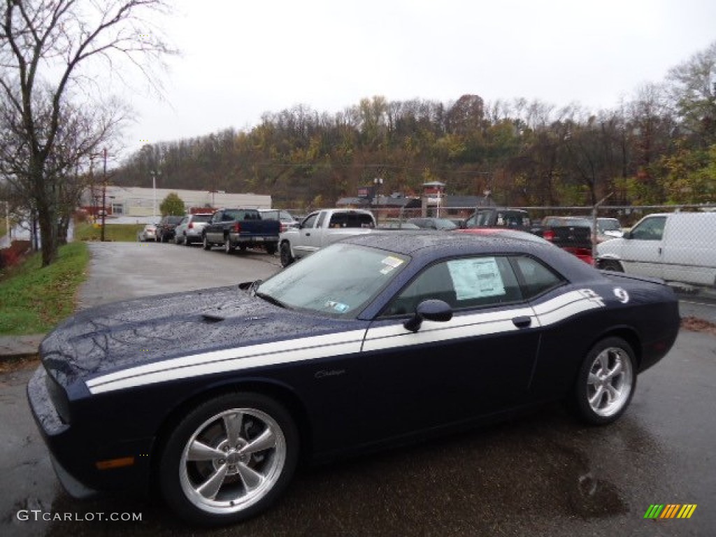 Jazz Blue Pearl Dodge Challenger