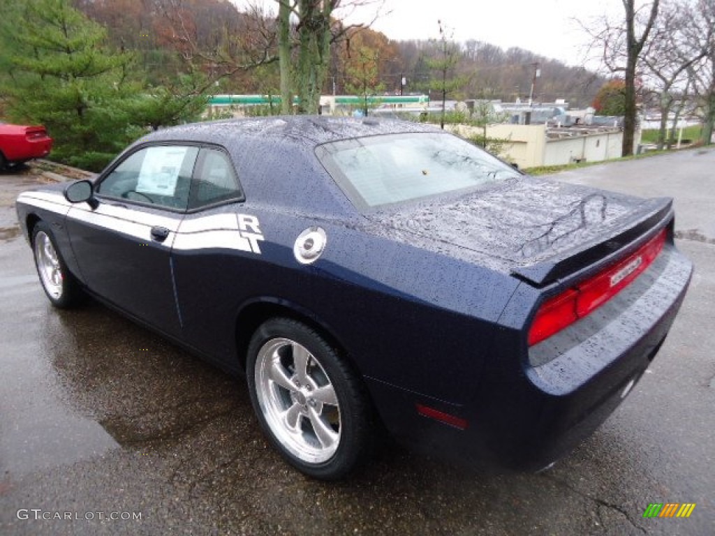 2013 Challenger R/T Classic - Jazz Blue Pearl / Dark Slate Gray photo #3