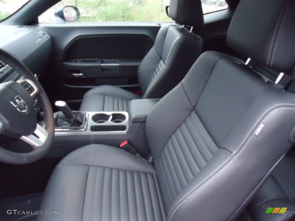Dark Slate Gray Interior 2013 Dodge Challenger R/T Classic Photo #72984183