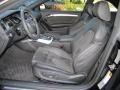 Black Front Seat Photo for 2009 Audi A5 #72984269