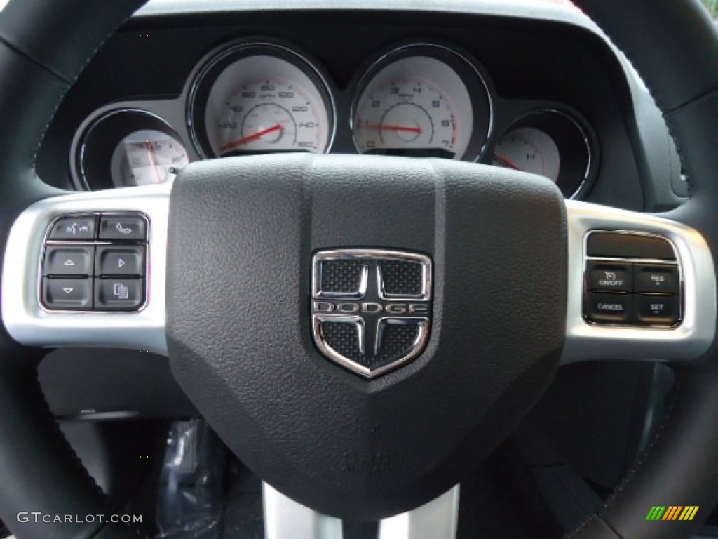 2013 Challenger R/T Classic - Jazz Blue Pearl / Dark Slate Gray photo #19