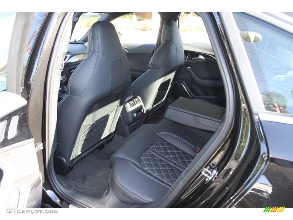 Black Interior 2013 Audi S6 4.0 TFSI quattro Sedan Photo #72984504