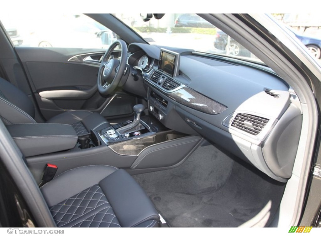 Black Interior 2013 Audi S6 4.0 TFSI quattro Sedan Photo #72984696