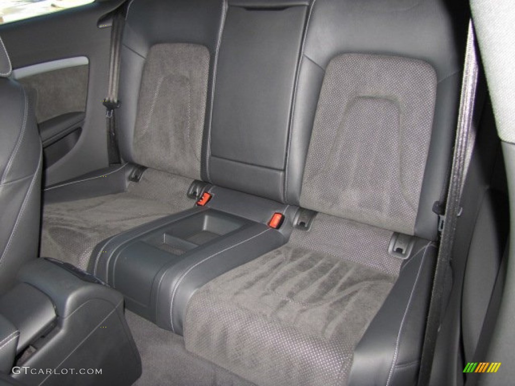 Black Interior 2009 Audi A5 3.2 quattro Coupe Photo #72984705