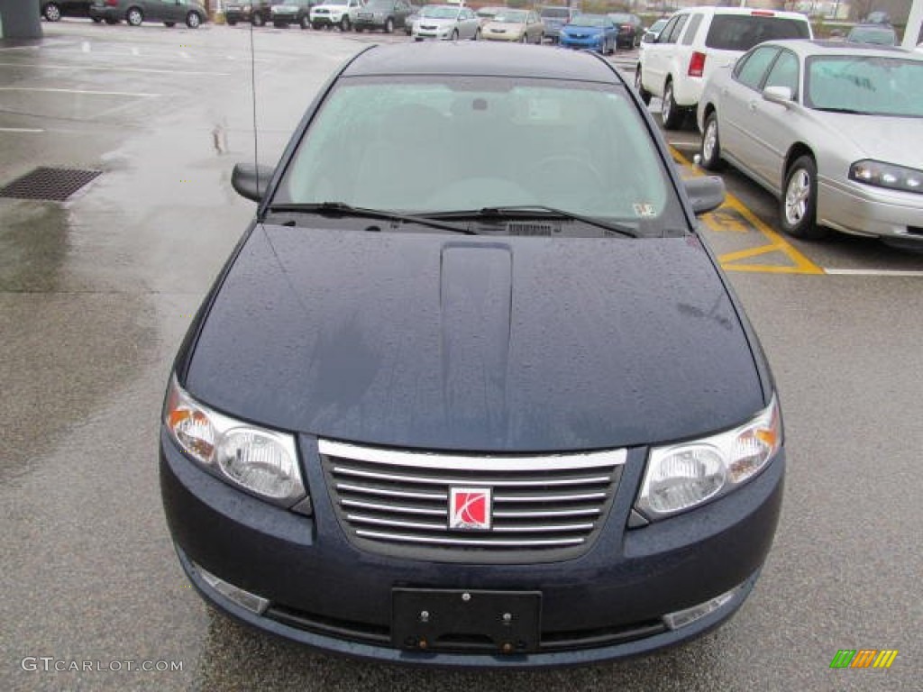 2007 ION 3 Sedan - Deep Blue / Gray photo #9