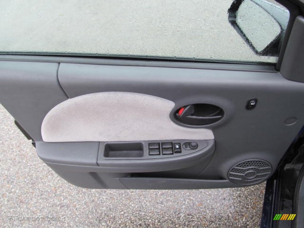 2007 ION 3 Sedan - Deep Blue / Gray photo #10