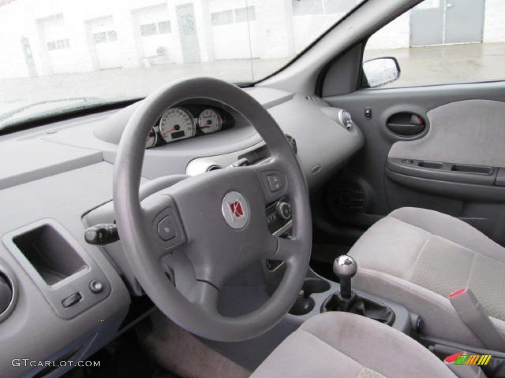 2007 ION 3 Sedan - Deep Blue / Gray photo #11