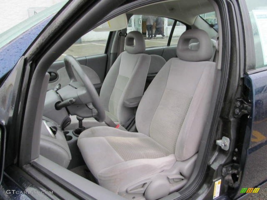 2007 ION 3 Sedan - Deep Blue / Gray photo #12