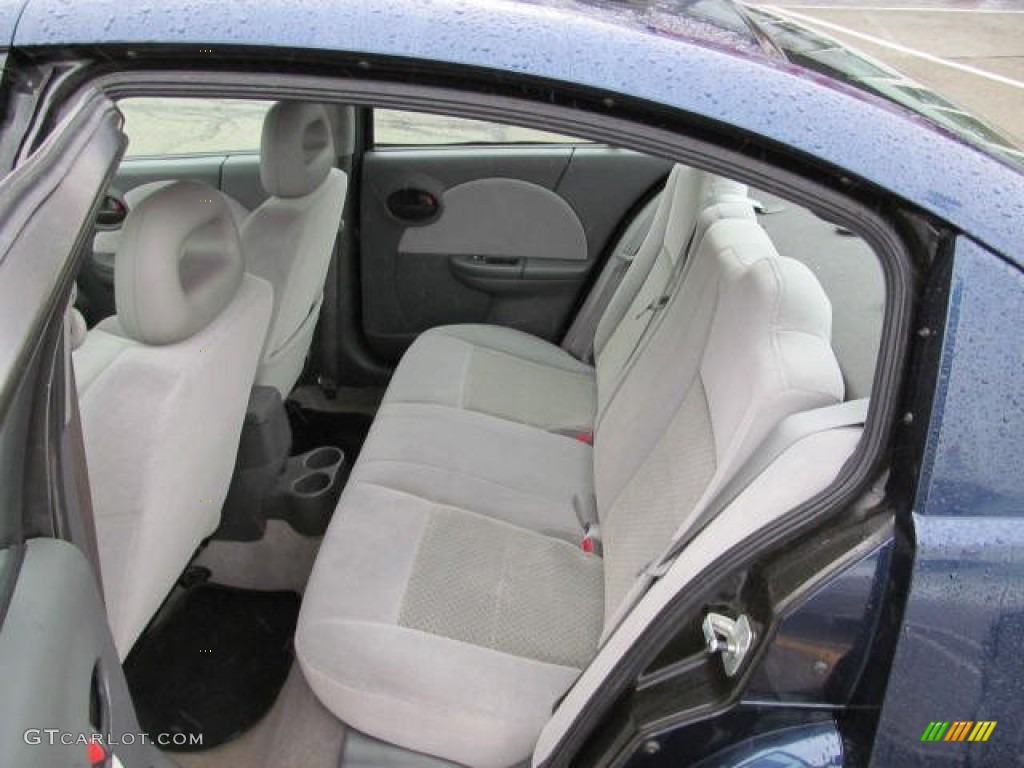 2007 ION 3 Sedan - Deep Blue / Gray photo #13