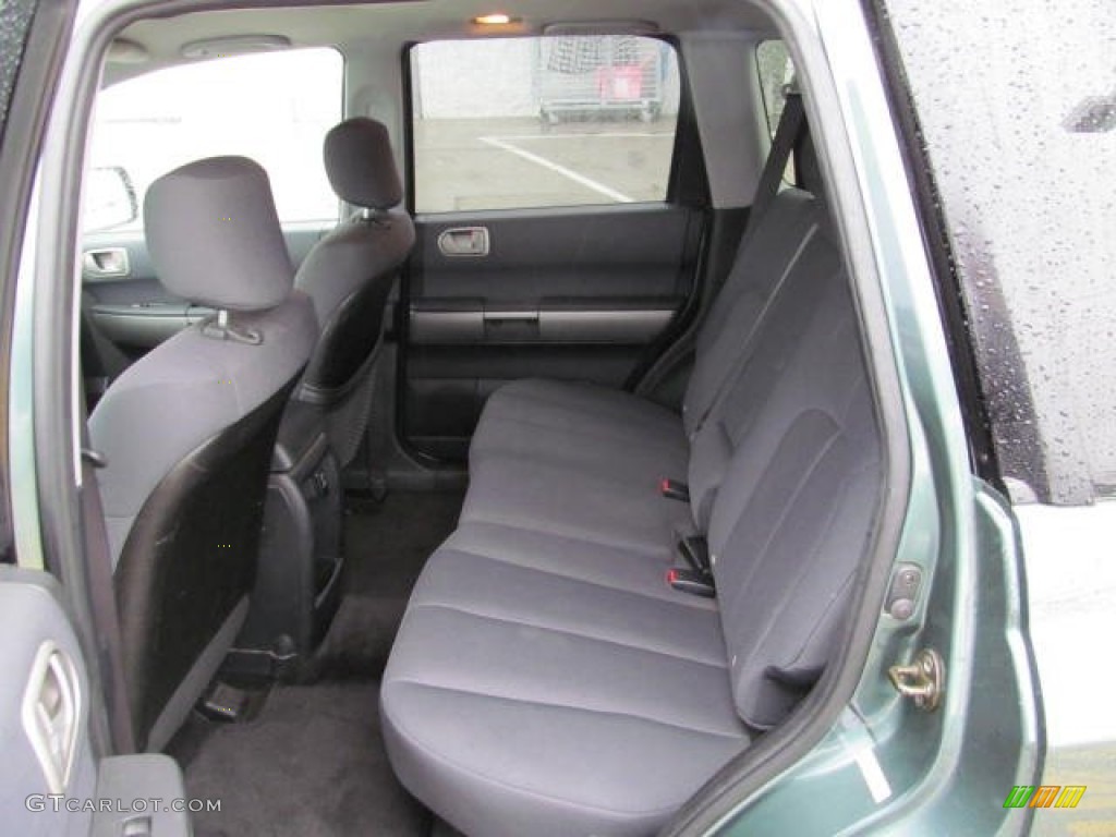 2004 Endeavor LS AWD - Machine Green Metallic / Charcoal Gray photo #16