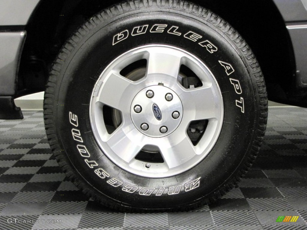 2006 F150 STX SuperCab 4x4 - Dark Shadow Grey Metallic / Medium/Dark Flint photo #25