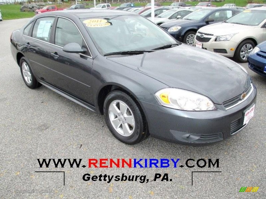 2011 Impala LT - Cyber Gray Metallic / Gray photo #1