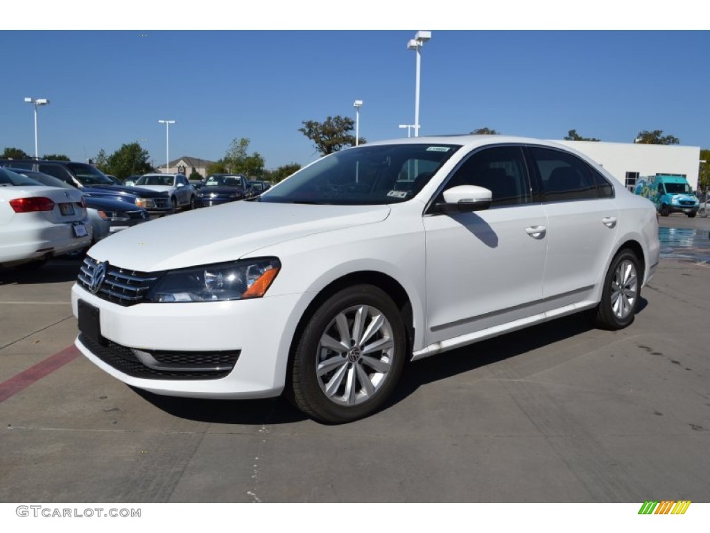 2013 Passat 2.5L SEL - Candy White / Titan Black photo #1