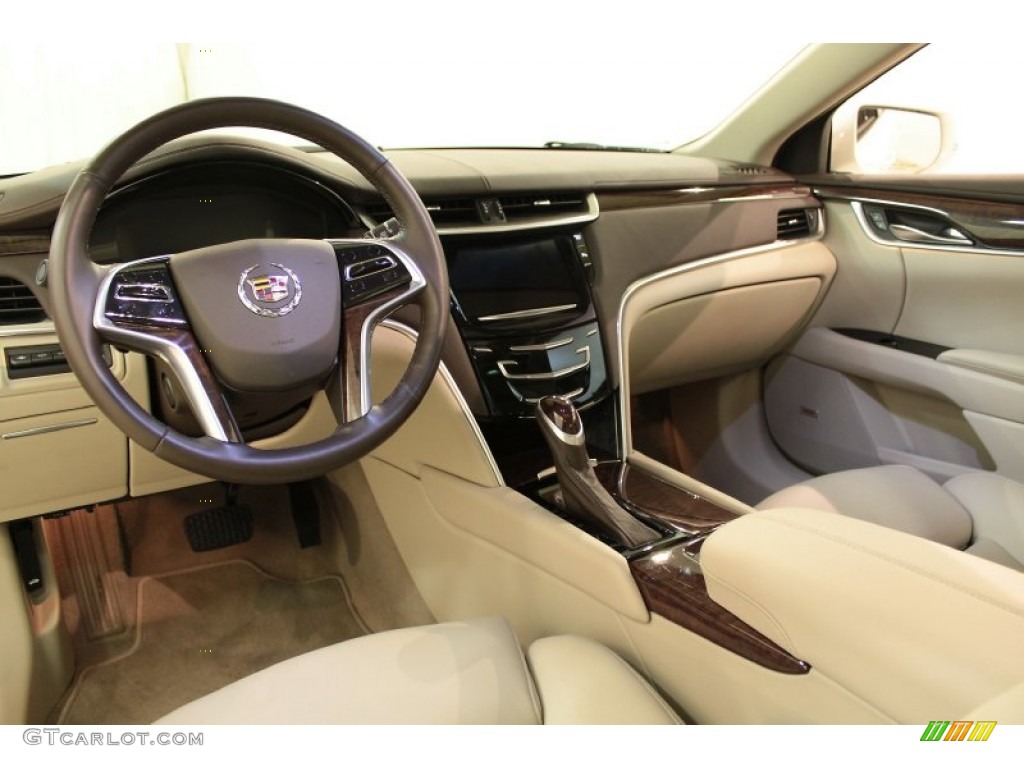 2013 Cadillac XTS Premium AWD Shale/Cocoa Dashboard Photo #72987261