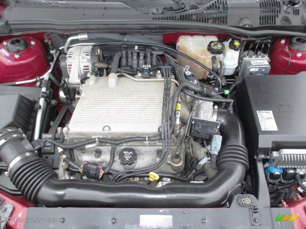 2004 Malibu LS V6 Sedan - Sport Red Metallic / Neutral photo #16
