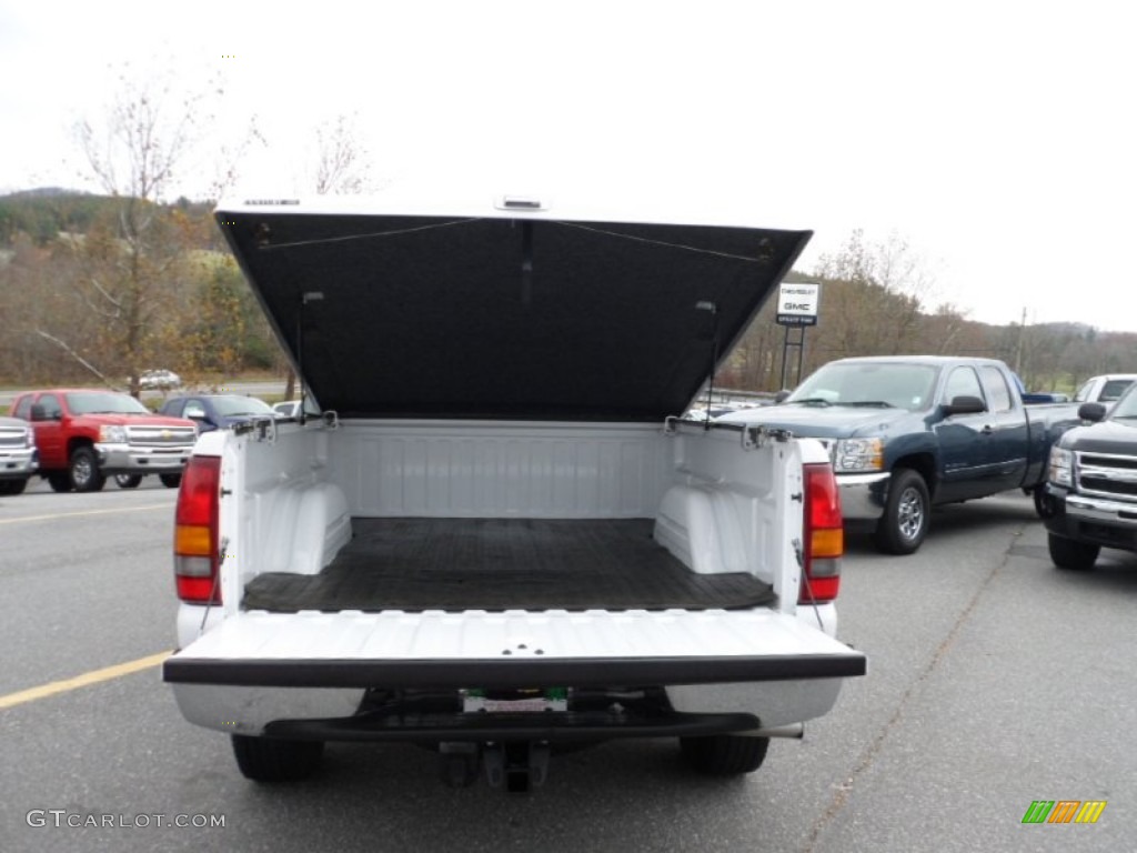 2002 Silverado 1500 LS Regular Cab 4x4 - Summit White / Graphite Gray photo #8