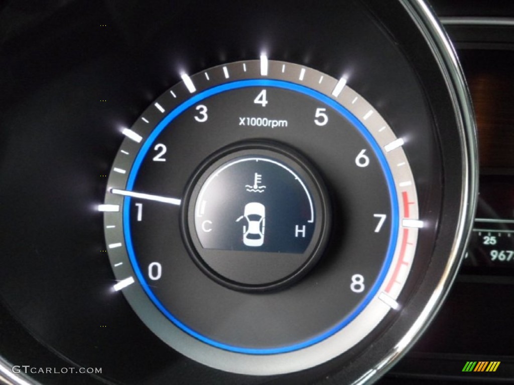 2012 Hyundai Sonata GLS Gauges Photo #72988827