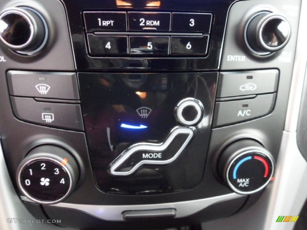 2012 Hyundai Sonata GLS Controls Photo #72988863