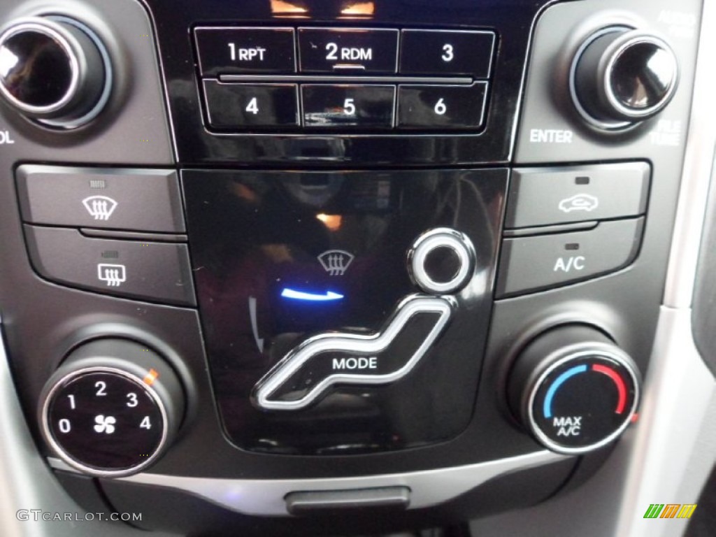 2012 Hyundai Sonata GLS Controls Photo #72988863