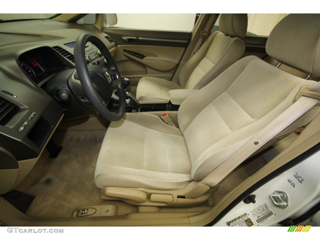 Ivory Interior 2006 Honda Civic EX Sedan Photo #72989388