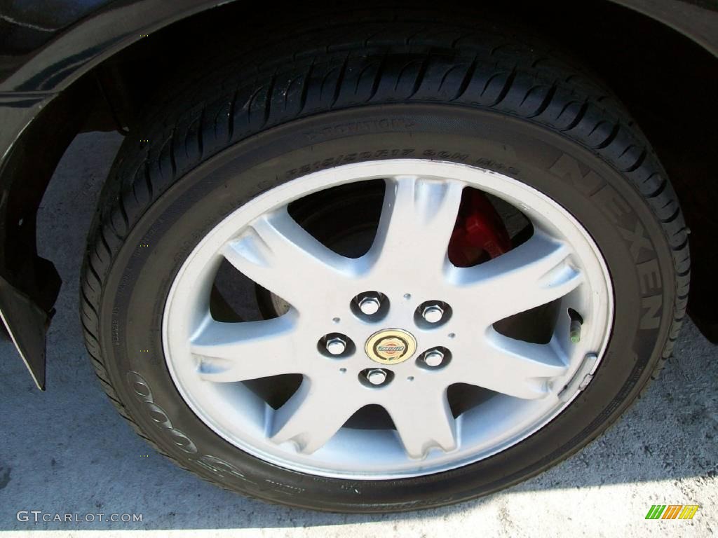 2001 Sebring LXi Coupe - Black / Black/Light Gray photo #11