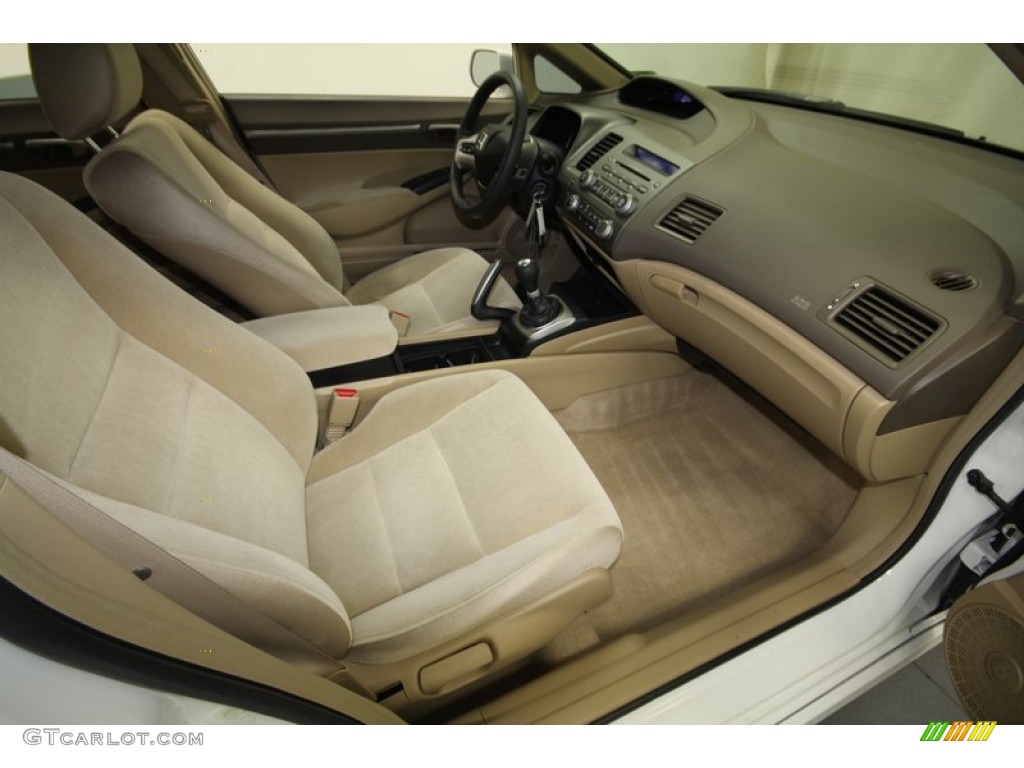 Ivory Interior 2006 Honda Civic EX Sedan Photo #72989502