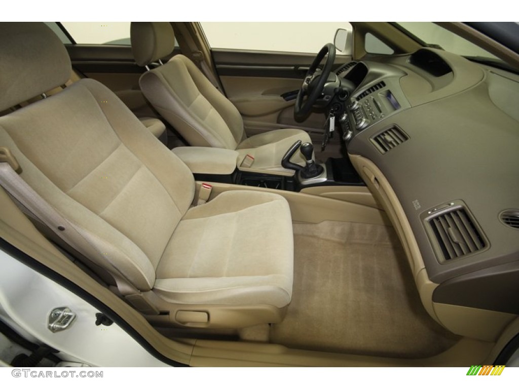 Ivory Interior 2006 Honda Civic EX Sedan Photo #72989508