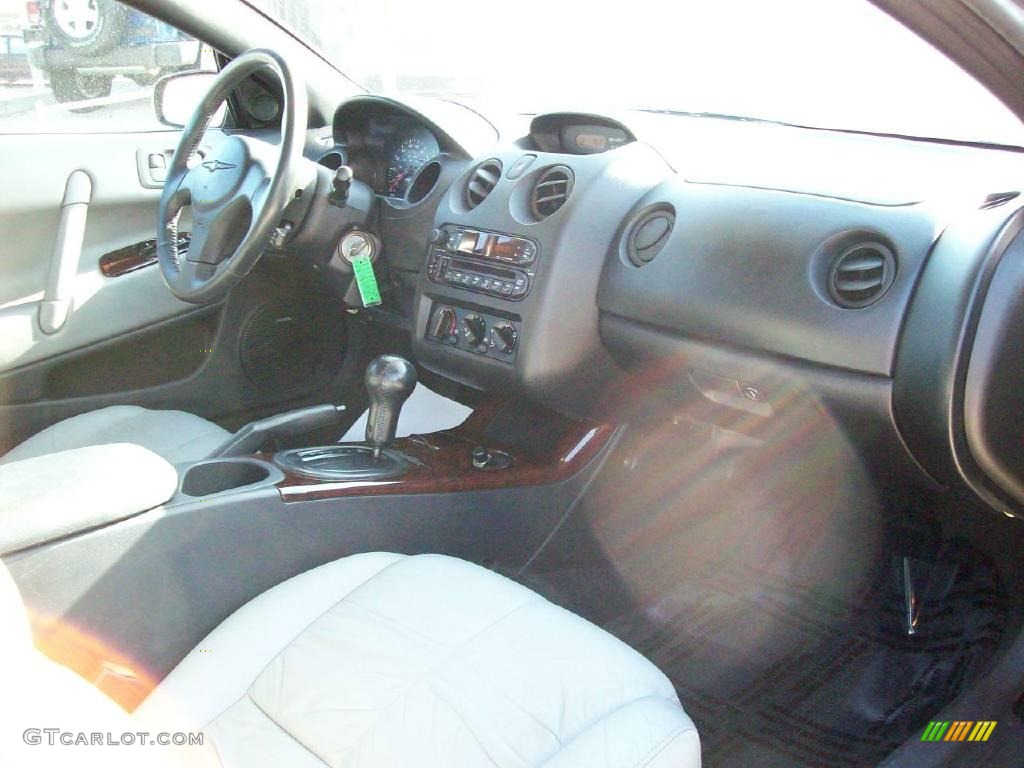 2001 Sebring LXi Coupe - Black / Black/Light Gray photo #14