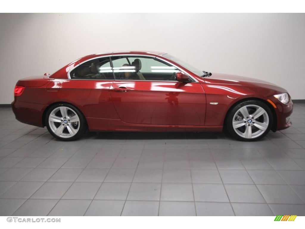 Vermillion Red Metallic 2011 BMW 3 Series 328i Convertible Exterior Photo #72989928
