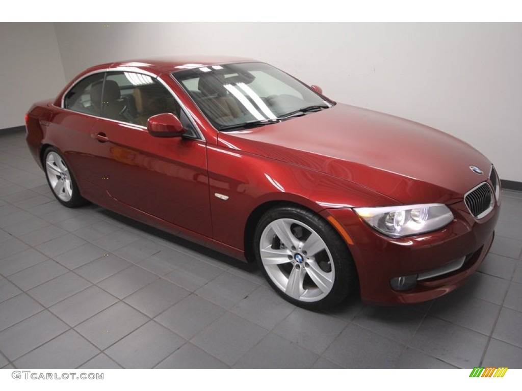 Vermillion Red Metallic 2011 BMW 3 Series 328i Convertible Exterior Photo #72989931