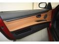 Saddle Brown Dakota Leather Door Panel Photo for 2011 BMW 3 Series #72989952