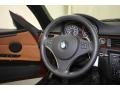 Saddle Brown Dakota Leather Steering Wheel Photo for 2011 BMW 3 Series #72989985