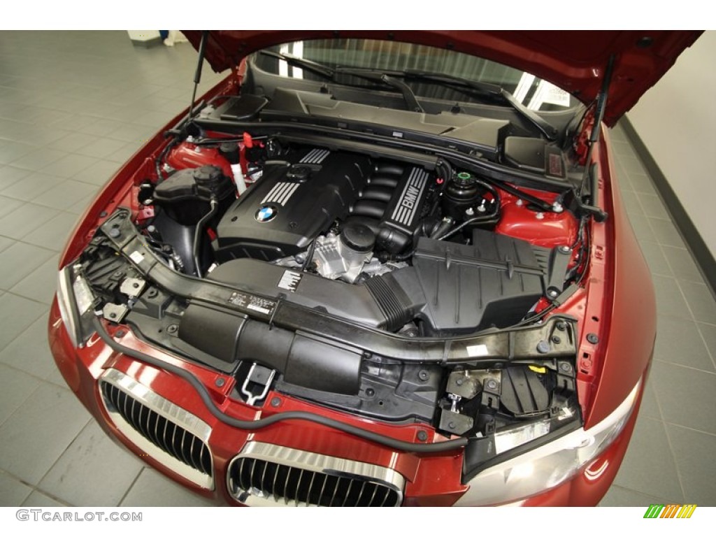 2011 3 Series 328i Convertible - Vermillion Red Metallic / Saddle Brown Dakota Leather photo #36