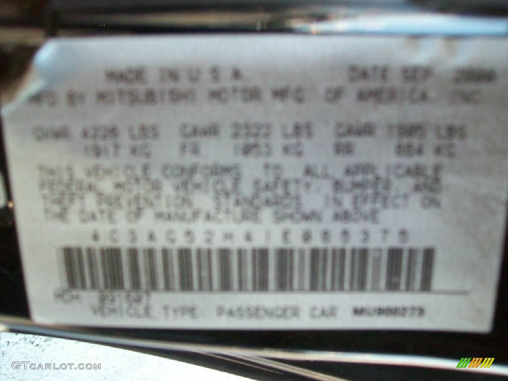 2001 Sebring LXi Coupe - Black / Black/Light Gray photo #24