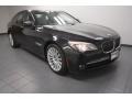Black Sapphire Metallic 2009 BMW 7 Series 750i Sedan