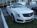 2013 White Diamond Tricoat Cadillac ATS 2.5L  photo #2