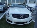 2013 White Diamond Tricoat Cadillac ATS 2.5L  photo #4