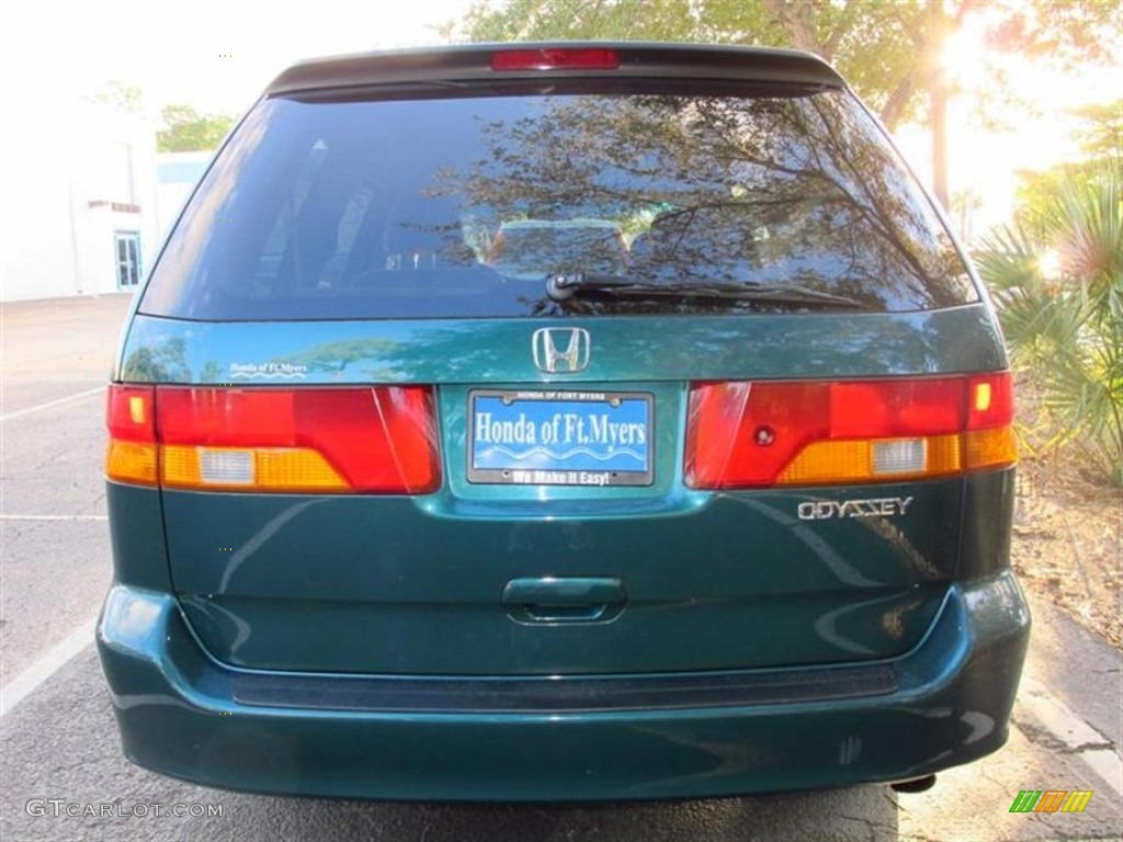 2003 Odyssey EX - Evergreen Pearl / Ivory photo #3