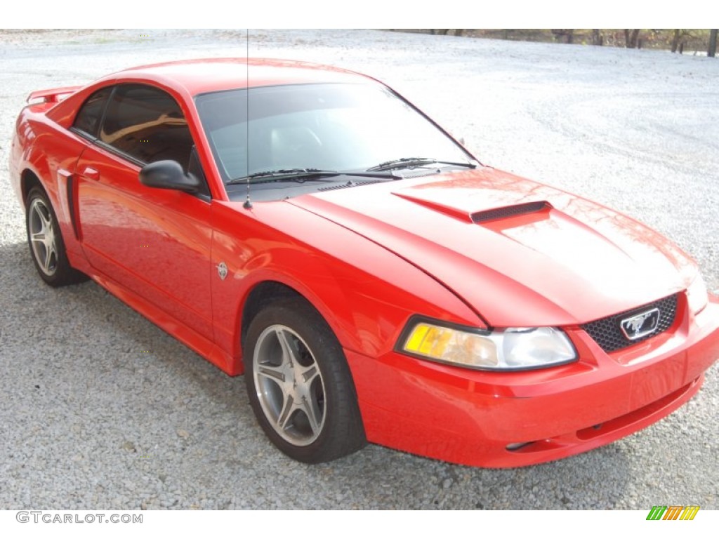 Rio Red 1999 Ford Mustang GT Coupe Exterior Photo #72993520
