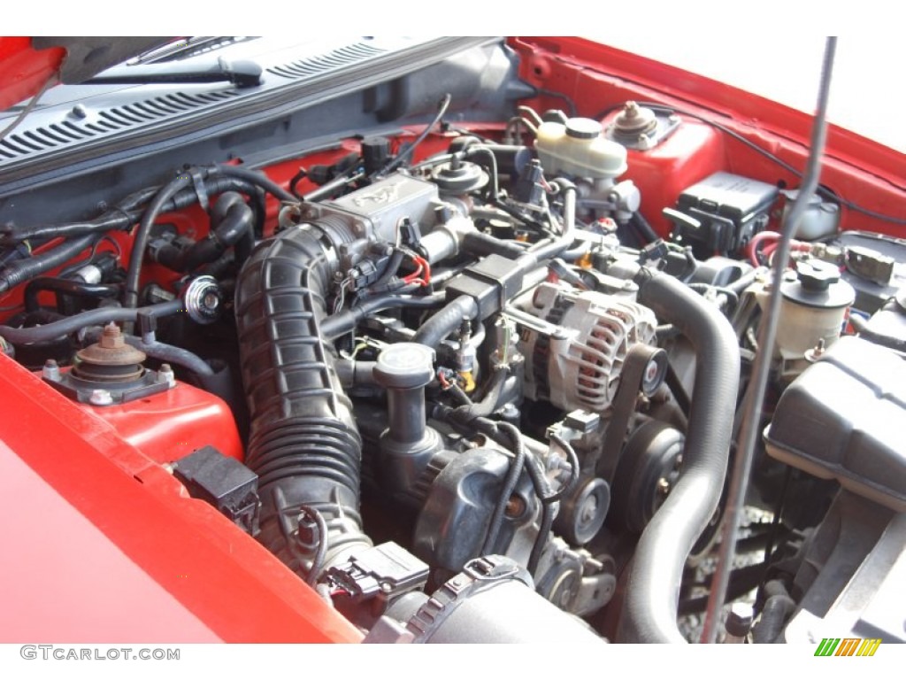 1999 Mustang GT Coupe - Rio Red / Dark Charcoal photo #17