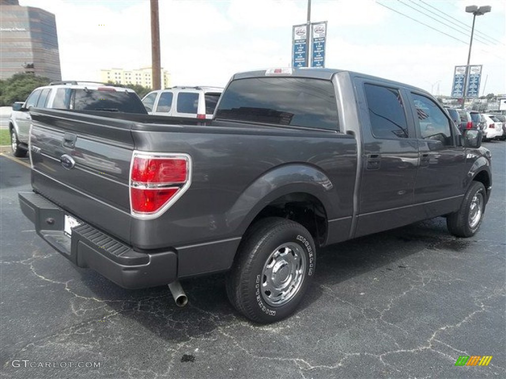 2010 F150 XL SuperCrew - Sterling Grey Metallic / Medium Stone photo #3