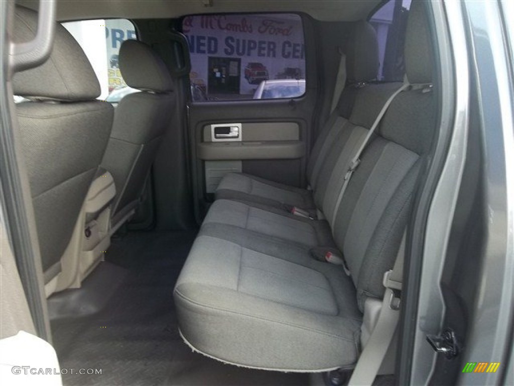 2010 F150 XL SuperCrew - Sterling Grey Metallic / Medium Stone photo #10