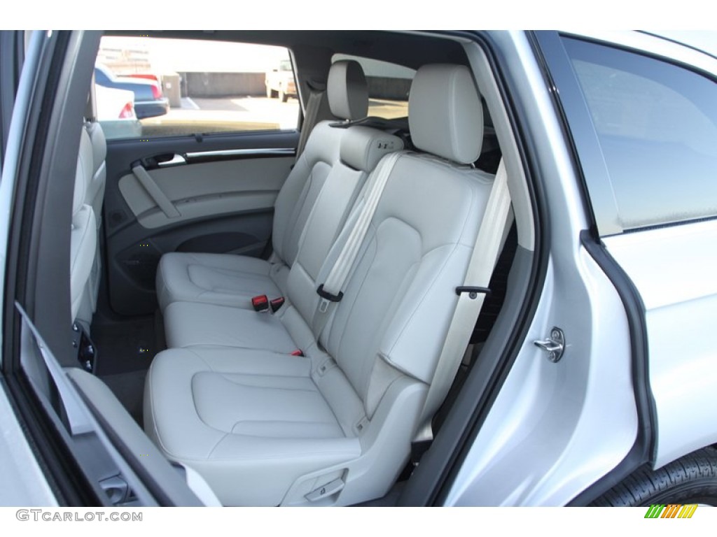 Limestone Gray Interior 2013 Audi Q7 3.0 TDI quattro Photo #72994768