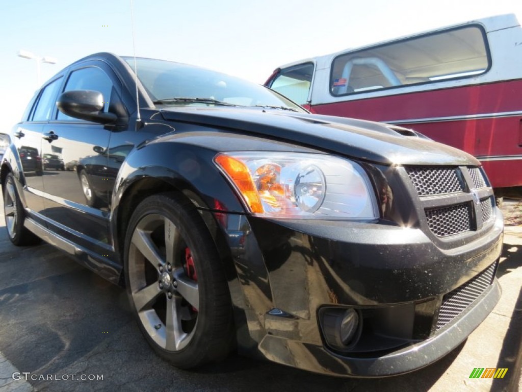 Brilliant Black Crystal Pearl 2009 Dodge Caliber SRT 4 Exterior Photo #72995158